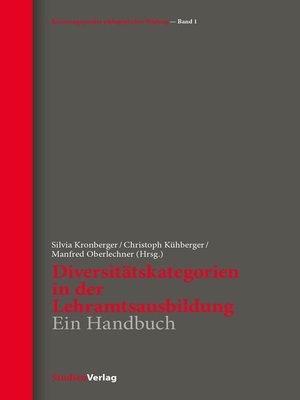 cover image of Diversitätskategorien in der Lehramtsausbildung
